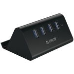 HUB USB Orico SHC-U3 V2 4 port-uri USB 3.0 negru