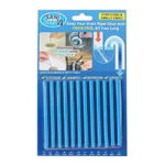 Set 12 bucati betisoare odorizante pentru desfundarea tevilor, Sani Sticks, Gonga® Albastru