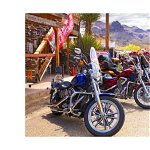 Puzzle Bluebird - RT 66 Fun Run Oatman Motorcycles 4-16 8377, 1000 piese