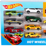 Set 10 masinute - Hot Wheels, Scara 1:64 | Mattel, Mattel