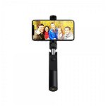 Selfie Stick Wireless Hoco -k12 ,cu Telecomanda Bluetooth -negru