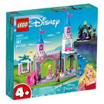 Set de construit LEGO® Disney, Castelul Aurorei, 187 piese