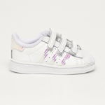 Pantofi Sport Adidas Superstar CF I FV3657, Fete, Alb, 25 EU