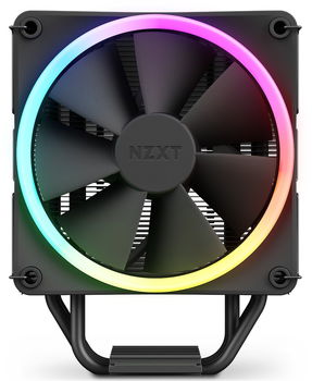 Cooler Procesor NZXT T120 RGB, Negru, compatibil Intel LGA 1700, 1200, AMD AM5, AM4