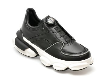 Pantofi GRYXX negri, A888, din piele naturala, Gryxx