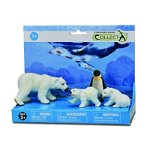 Set 4 figurine Ursi polari si pinguin