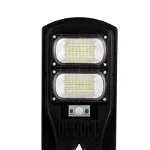 Lampa Stradala LED cu Incarcare Solara, 100W, senzor miscare, acumulator intern, telecomanda