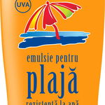 Emulsie pentru plaja rezistenta la apa SPF 50 cu ulei de catina 200 ml, 