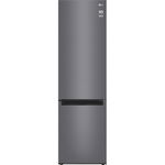 Combina frigorifica LG GBP62DSSGR, 384 l, No Frost, I-Micom, Compresor Inverter, Clasa D, H 203 cm, Dark Graphite