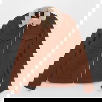 Jacheta cu fermoar si buzunare aplicate