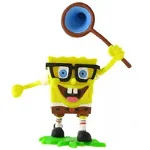 Figurina SpongeBob cu plasa SpongeBob Pantaloni Patrati