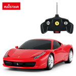 Masina cu telecomanda Ferrari 458 ITALIA, scara 1:18, Rastar