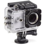 KitVision Kit Escape HD5 Action Camera + accesorii (8GB Memory Card & Travel Case), pachet bundle, Negru