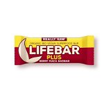 Lifebar plus baton cu fructe maca si baobab raw eco 47g, Lifebar