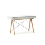 Masa de birou desk Basic Beech Light Grey, L100xl50xh75 cm