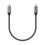 Cablu Satechi ST-U4C80M USB4-C - USB-C Braided 40 Gbps 80cm Grey, Satechi