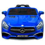Masinuta electrica cu telecomanda Mercedes SL 65 AMG albastru, MERCEDES-BENZ