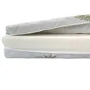 Husa protectie saltea impermeabila, prindere cu elastic, bumbac, 140×200+20 cm, alb