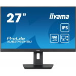 Monitor LED IPS iiyama ProLite XUB2792HSU-B6 27" Full HD, 100Hz, 0,4ms, HDMI, DisplayPort, HUB USB 4x3.2, HAS (150mm) + Pivot, Flicker-free + Blue light