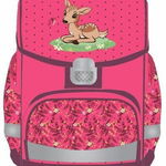 Ghiozdan Herlitz FIT model PINK WOODS, neechipat, dimensiune 35 x 26 x 17 cm , Herlitz