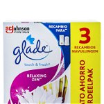 Glade Rezerva odorizant Touch&Fresh 3x10 ml Relaxing Zen, Glade