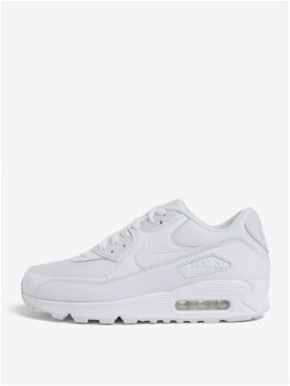 Pantofi sport albi din piele pentru barbati Nike Air Max '90 Essential, Nike