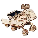 Puzzle 3D spatial, cu baterie solara, Vagabond Rover