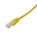 Cablu UTP Well, cat5e, patch cord, 1m, galben