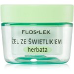 FlosLek Laboratorium Eye Care Gel pentru jurul ochilor cu un luminator și ceai verde 10 g, FlosLek Laboratorium