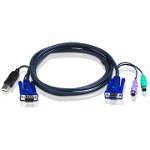 ATEN Cablu prelungire KVM (SVGA, PS/2, PS/2/USB) - 6m