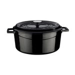 Cratita fonta, 28cm/6,7L "Trendy", Negru - LAVA, Lava