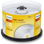 Philips CDR-80 (52x) 50pk Spindle