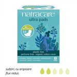 Absorbante bio cu aripioare Ultra Regular 14 buc, Natracare