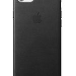 Husa Protectie Spate Apple iPhone 8 Leather Case Black