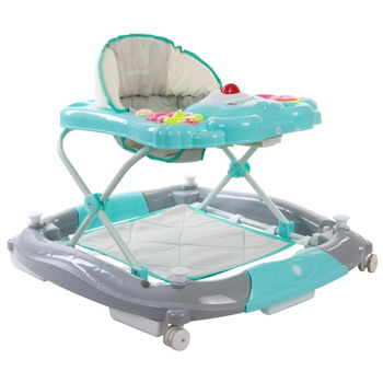 Premergator sun baby ursulet 010 cu functie de balansoar - turquoise