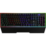 Tastatura gaming mecanica A+ Kago, iluminare rainbow, palm rest