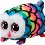 Meteor Mascota Plus Plush Teeny Ty Hootie Owl Colorat, Meteor
