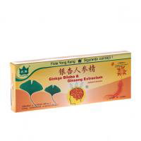 Ginkgo Biloba si Ginseng Extractum, 2500mg, 10 fiole - YONG KANG, Yong Kang
