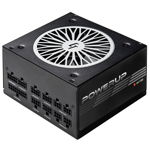 Sursa PowerUp 650W 20+4 pin ATX Black, Chieftec