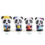 Set 4 figurine - Familia de Ursuleti Panda | Klorofil, Klorofil