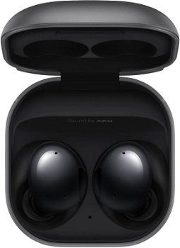 Casti Samsung Galaxy Buds 2, Active Noise Cancellation, sistem cu 3 microfoane, Grey, Premium Sound by AKG Harman, Samsung