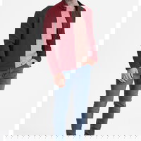 Jacheta texturata cu buzunare cu fermoar, OMBRE