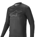Tricou ciclism ALPINESTARS DROP 6.0 JERSEY culoare negru, marimea XL (maneca lunga)