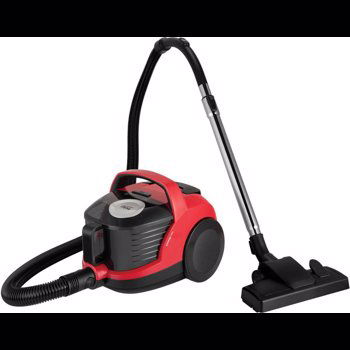 Aspirator fara sac Beko VCO32801AR, 800 W, Eco-ciclonic, Dubla filtrare Hepa, Rosu