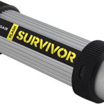 Memorie externa Corsair Survivor 128GB USB 3.0 Black - Silver