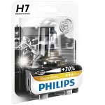 Bec Moto Vision Philips +30% H7 12V blister, 1 bucata Bec Moto Vision Philips +30% H7 12V blister, 1 bucata