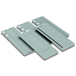 Mount; for plotter; Carrier plate for Partex: PA+1; light gray, Wago