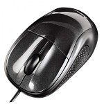 Mouse cu fir, USB, negru, HAMA AM100