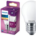 BEC LED PHILIPS E27 P45 4.3W (40W), Philips