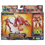 Set 2 figurine, Marvel Mech Strike: Mechasaurus - Iron Man/Iron Stomper